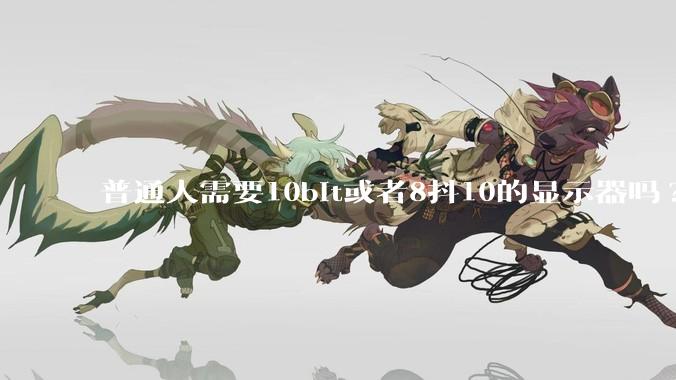 普通人需要10bit或者8抖10的显示器吗?